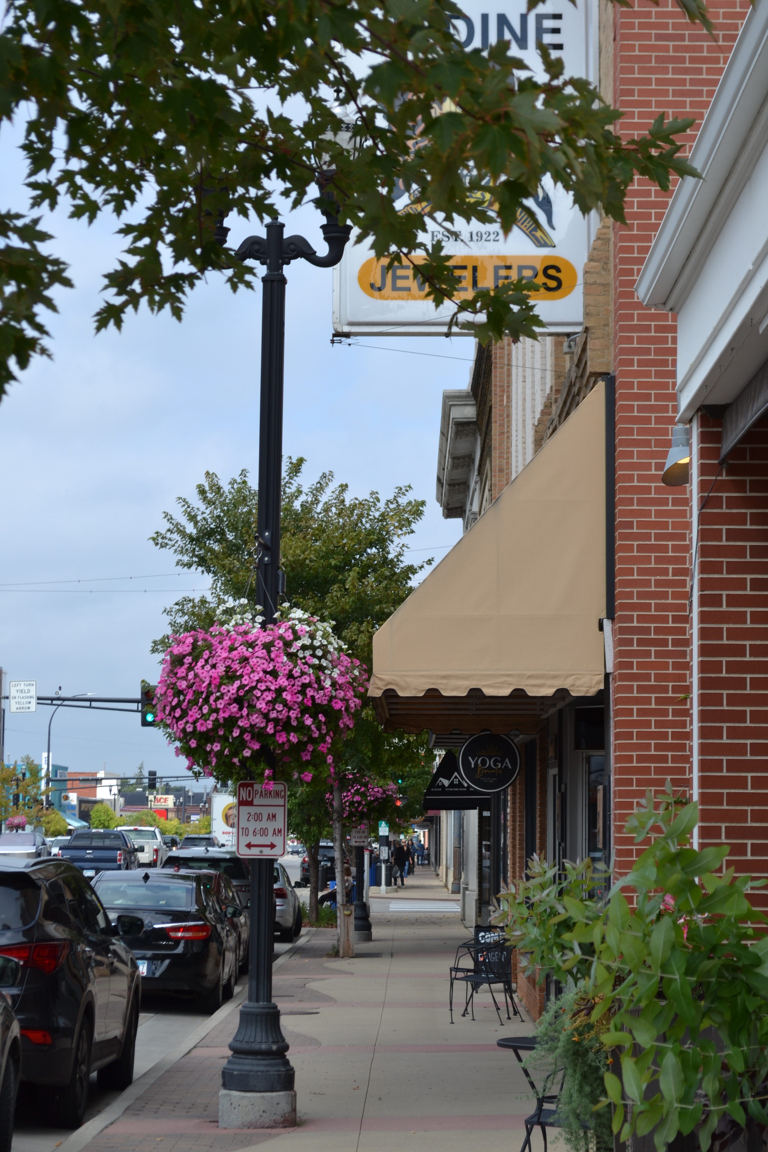 Downtown Alexandria street scene